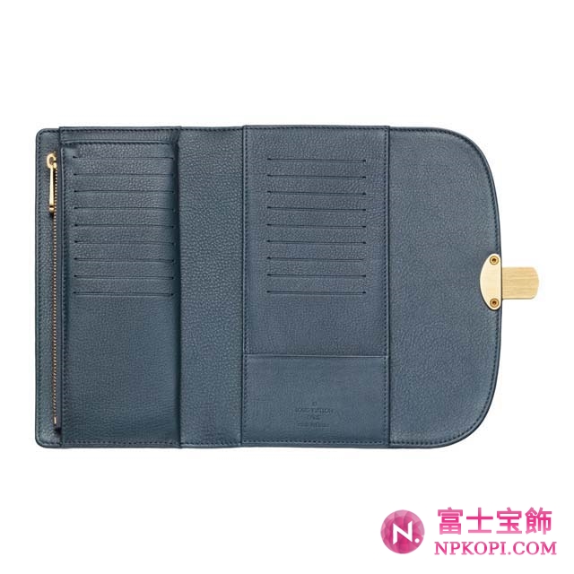 (LOUIS VUITTON)ルイヴィトン財布コピー マヒナ ポルトフォイユアメリア マリーヌ M58133